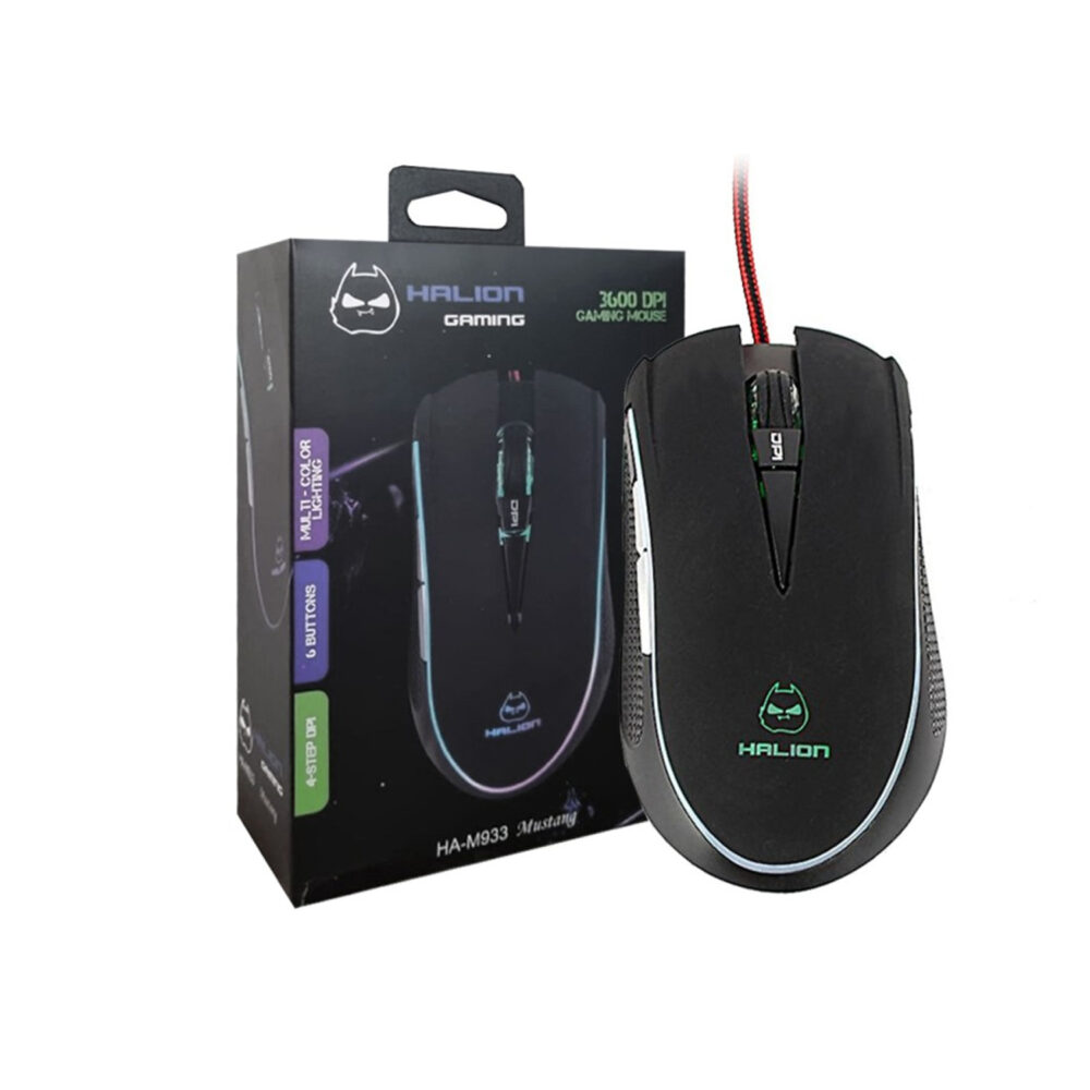 Mouse Gamer Halion Mustang Ha-M933 6B