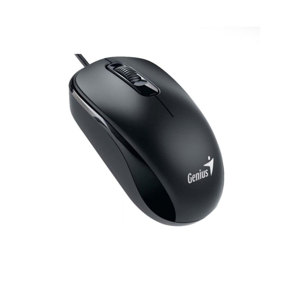 Mouse Genius DX-110 USB Óptico Negro