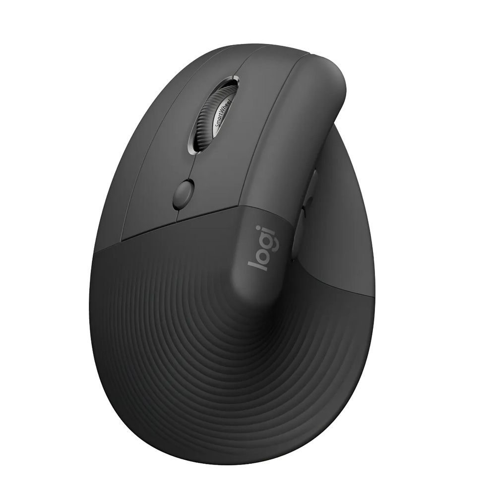 Mouse Logitech Lift Vertical Ergonómico Wireless Bluetooth Black