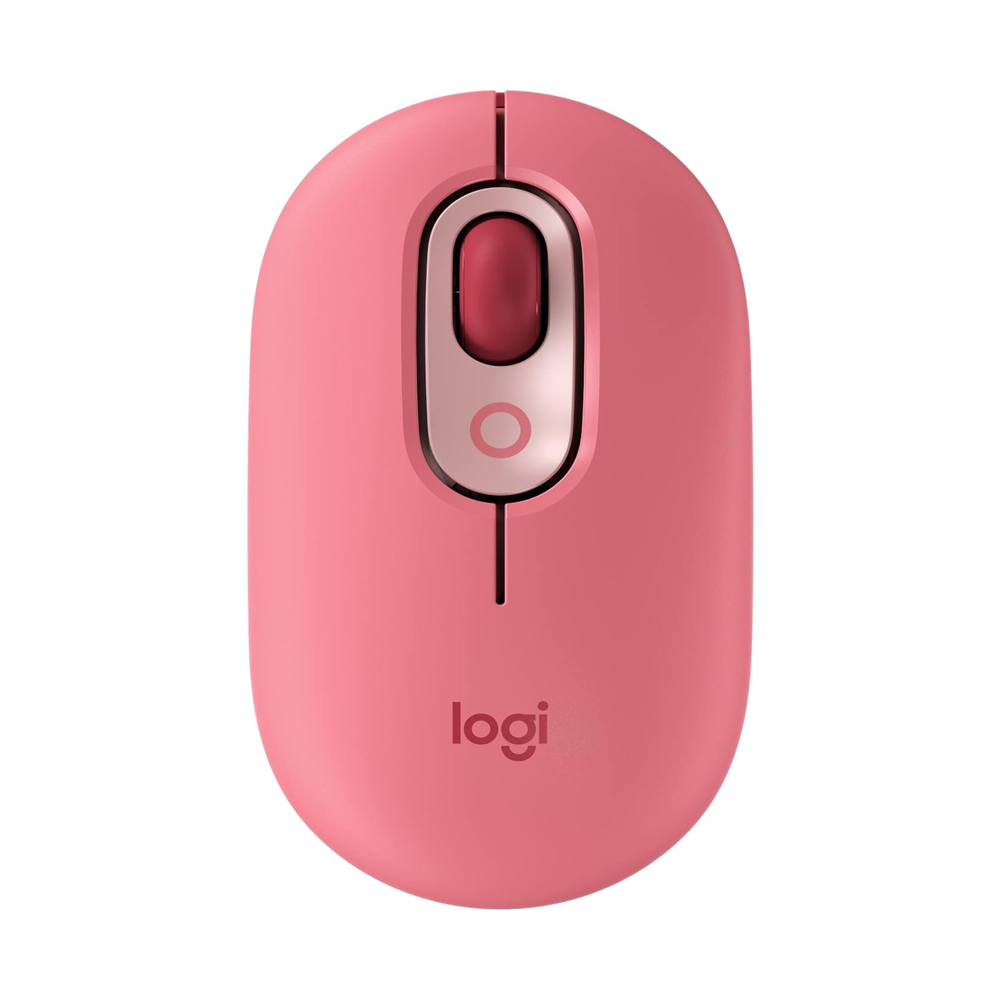 Mouse Logitech Pop Bluetooth Coral Rose (910-006545) - Imagen 1