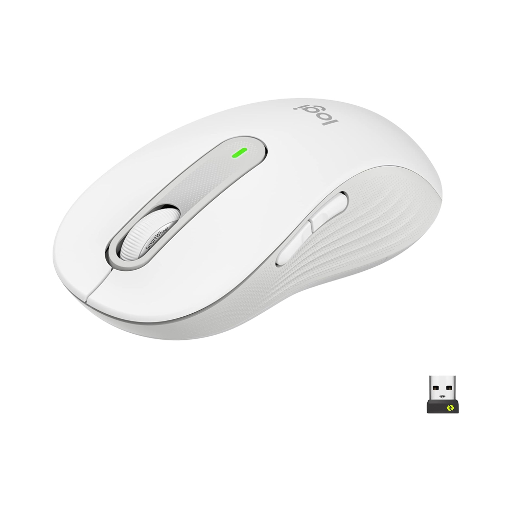 Mouse Logitech Signature M650 Silent Wireless/Bluetooth White (910-006252) 1 Mouse Logitech Signature M650 Silent Wireless/Bluetooth White (910-006252) - Imagen 1