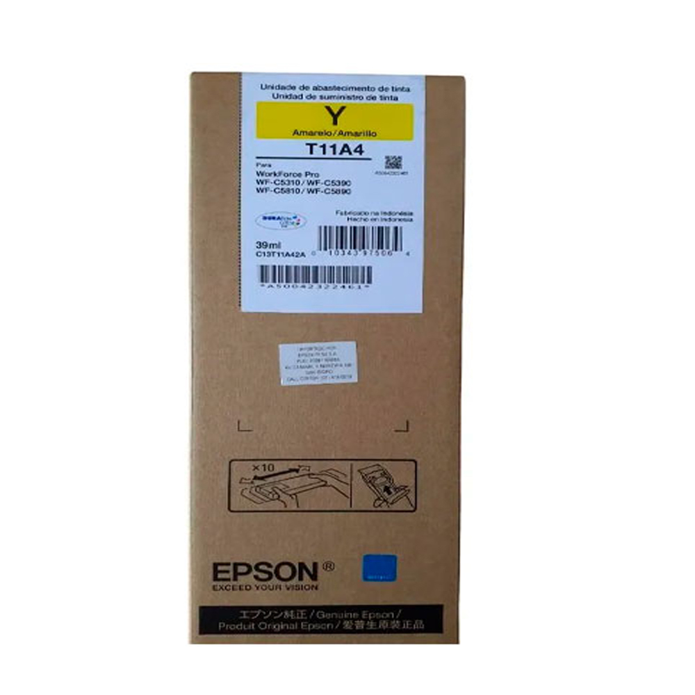 Tinta Epson T11A420-Al Yellow Para Wf C5810