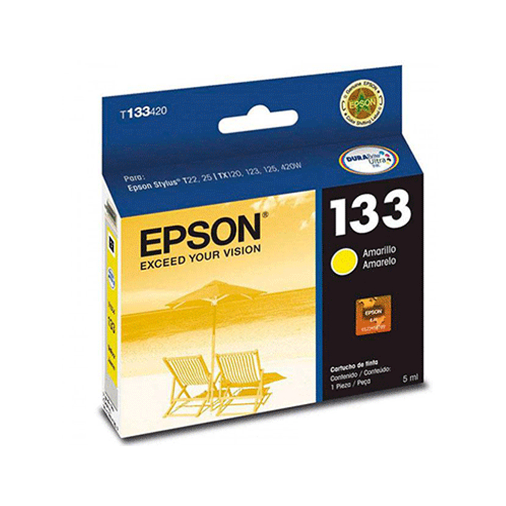 Tinta Epson T133420-Al Yellow
