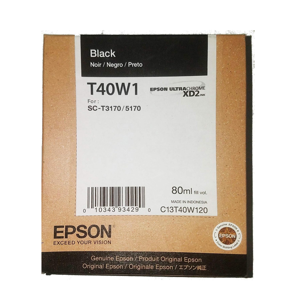 Tinta Epson T40W120 Black Alta Capacidad 1 Tinta Epson T40W120 Black Alta Capacidad - Imagen 1