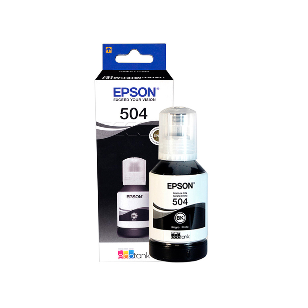 Botella Tinta Epson T504120-Al Negro