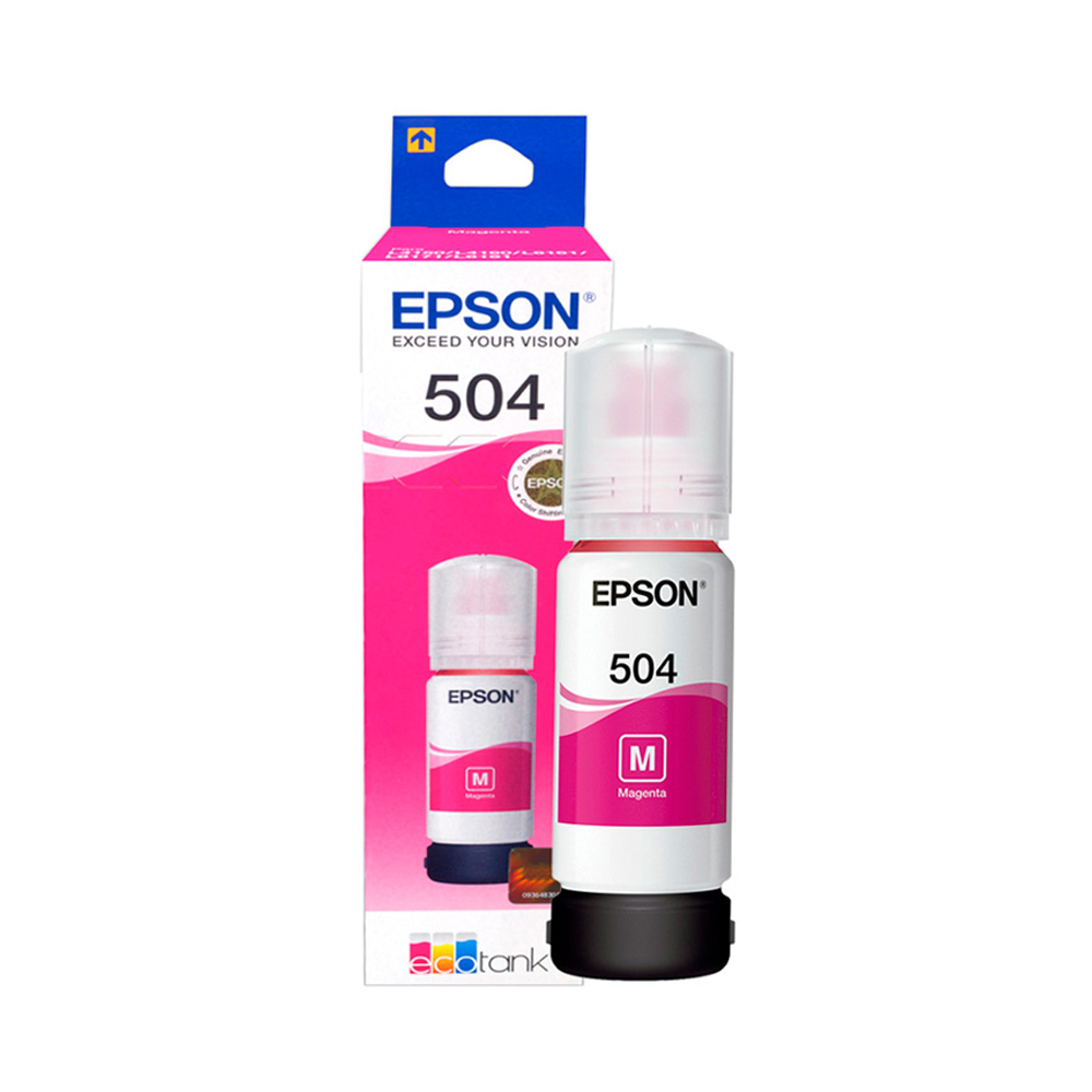 Botella Tinta Epson T504320-Al Magenta