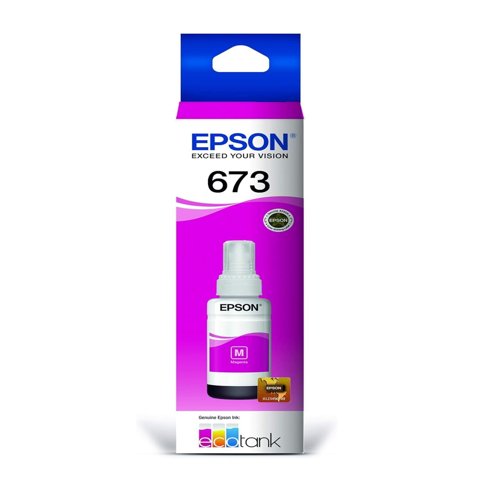 Tinta Epson T673320-Al Magenta Para L800