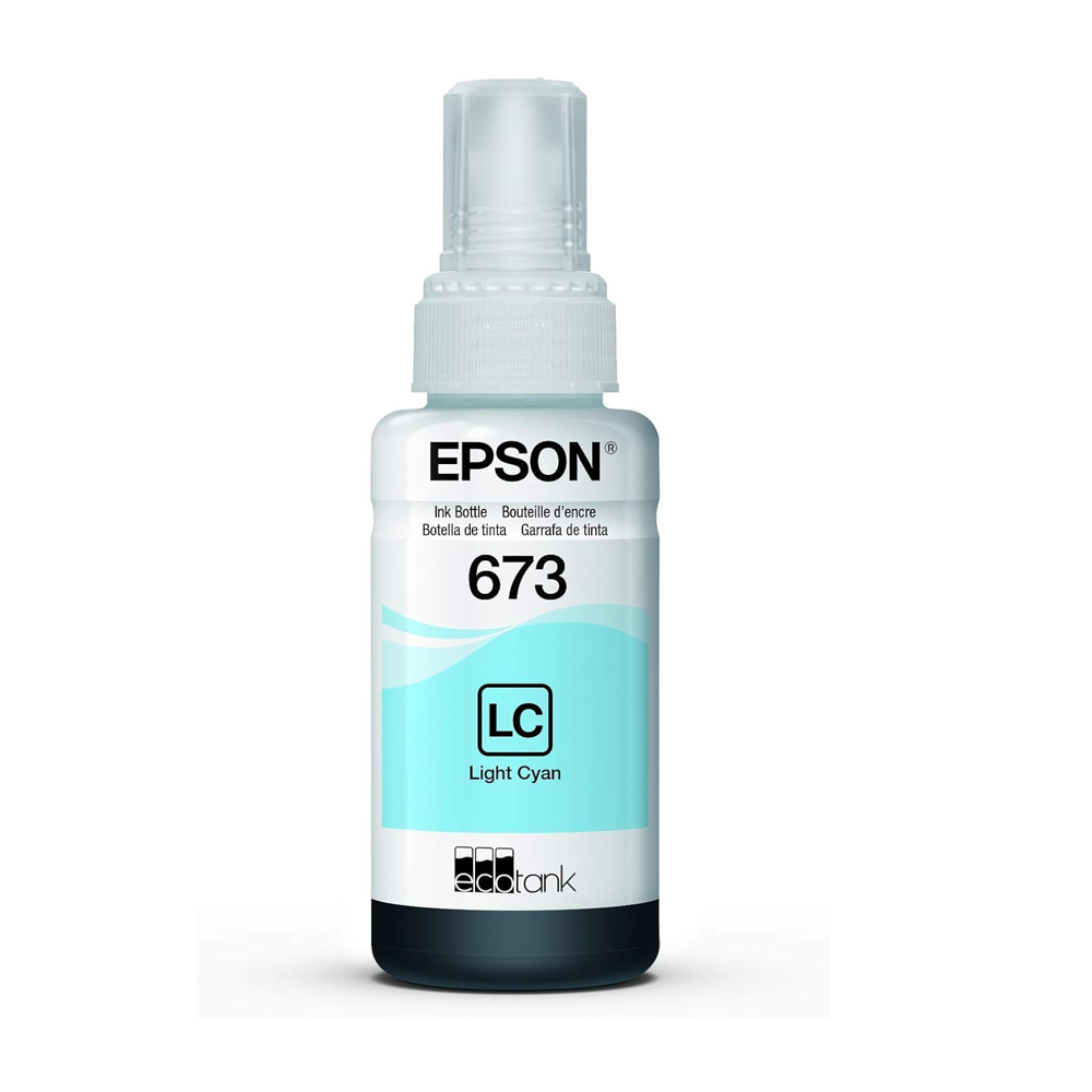 Tinta Epson T673520-Al Light Cian Para L800
