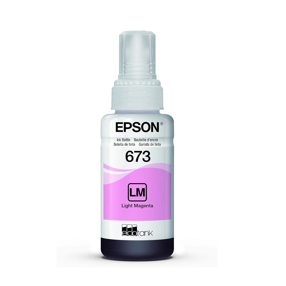 Tinta Epson T673620-Al Light Magenta Para L800