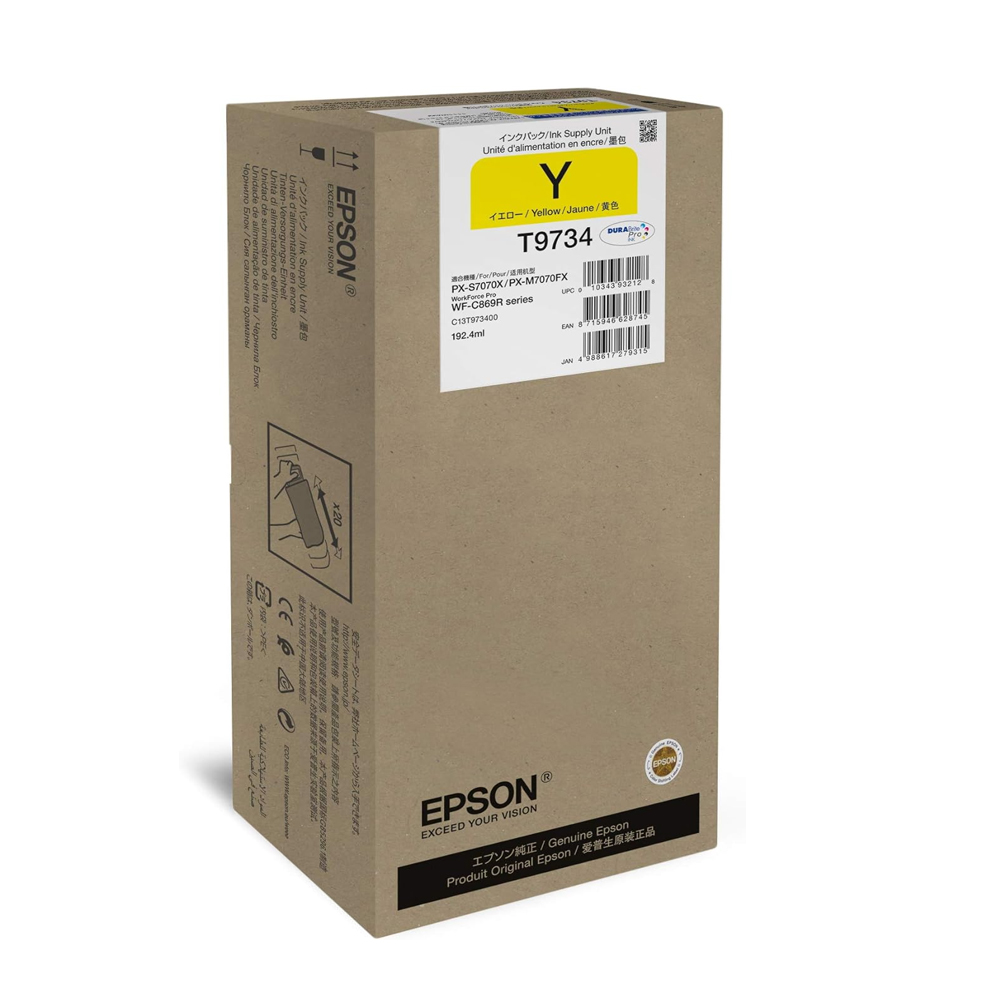 Tinta Epson T973420 Yellow Wf-C869R - Imagen 1