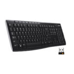 Teclado Logitech K270 Wireless Unifying Usb Sp Black (920-004426)