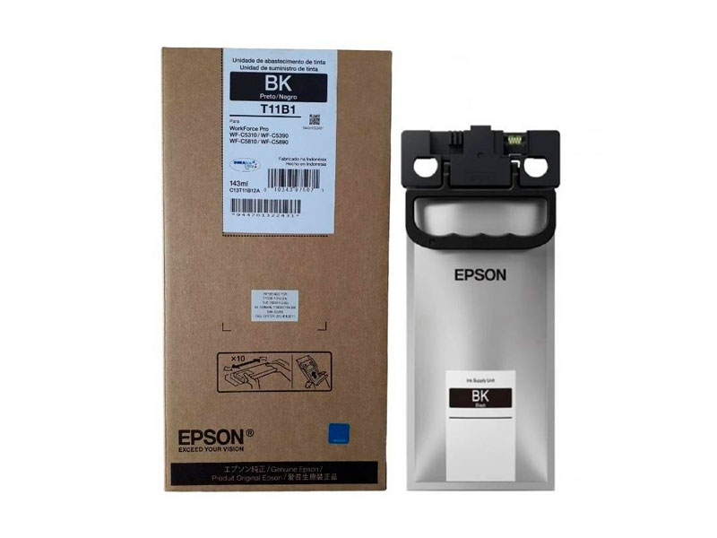 Tinta Epson T11B120-Al Black P/Wf C5810/C5310/C5390/C5890