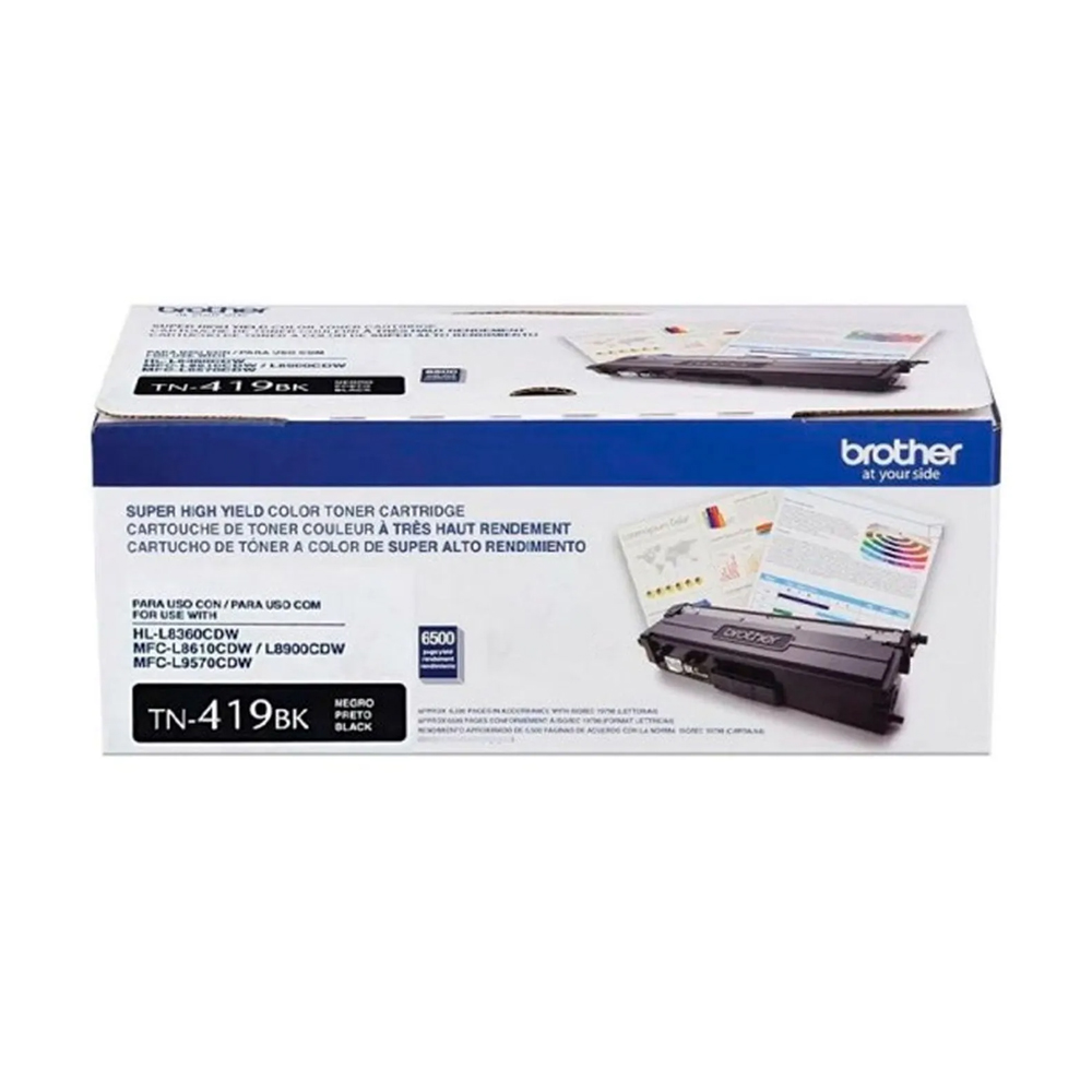 Toner Brother TN419Bk Black P/Mfc-L8900cdw, 9000Pag