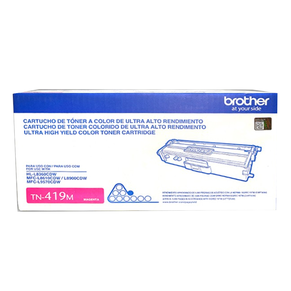 Toner Brother TN419M Magenta P/Mfc-L8900cdw, 9000Pag