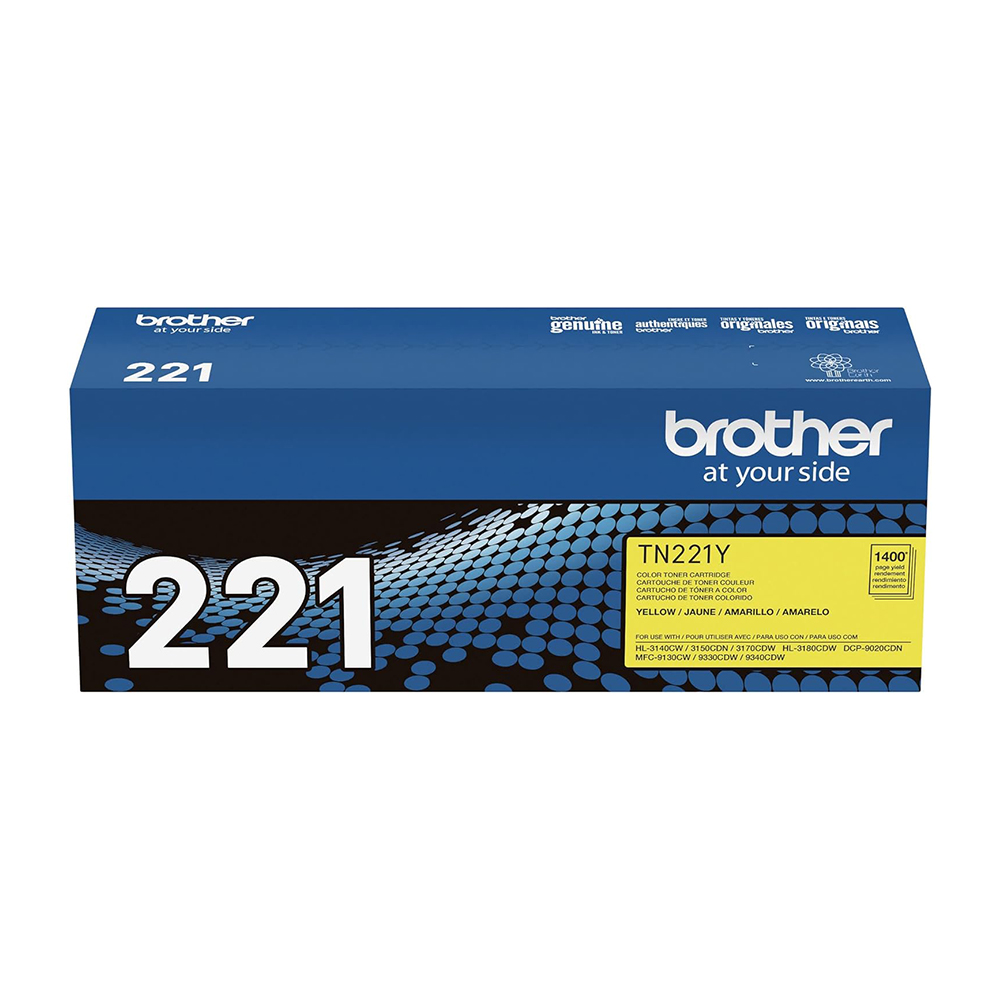 Toner Brother TN-221Y Yellow (Hl3150Cdn/Hl3170Cdw) 1400 Pag.
