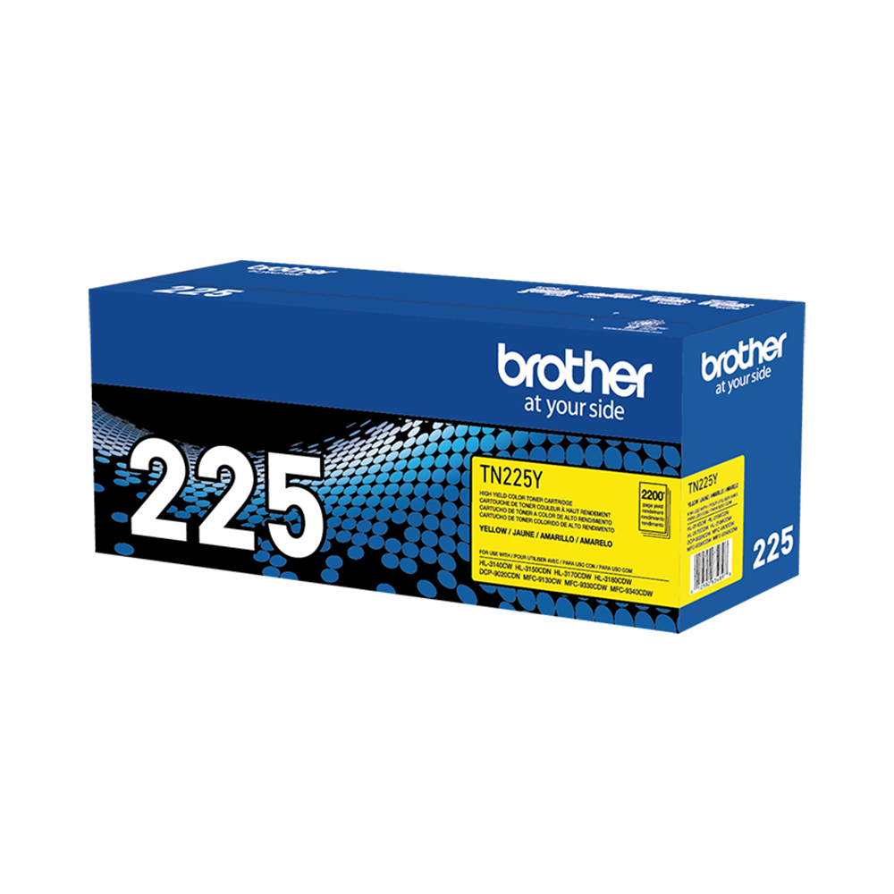 Toner Brother Tn225Y Yellow (Hl3150Cdn/Hl3170Cdw) 2200 Pag. - Imagen 1
