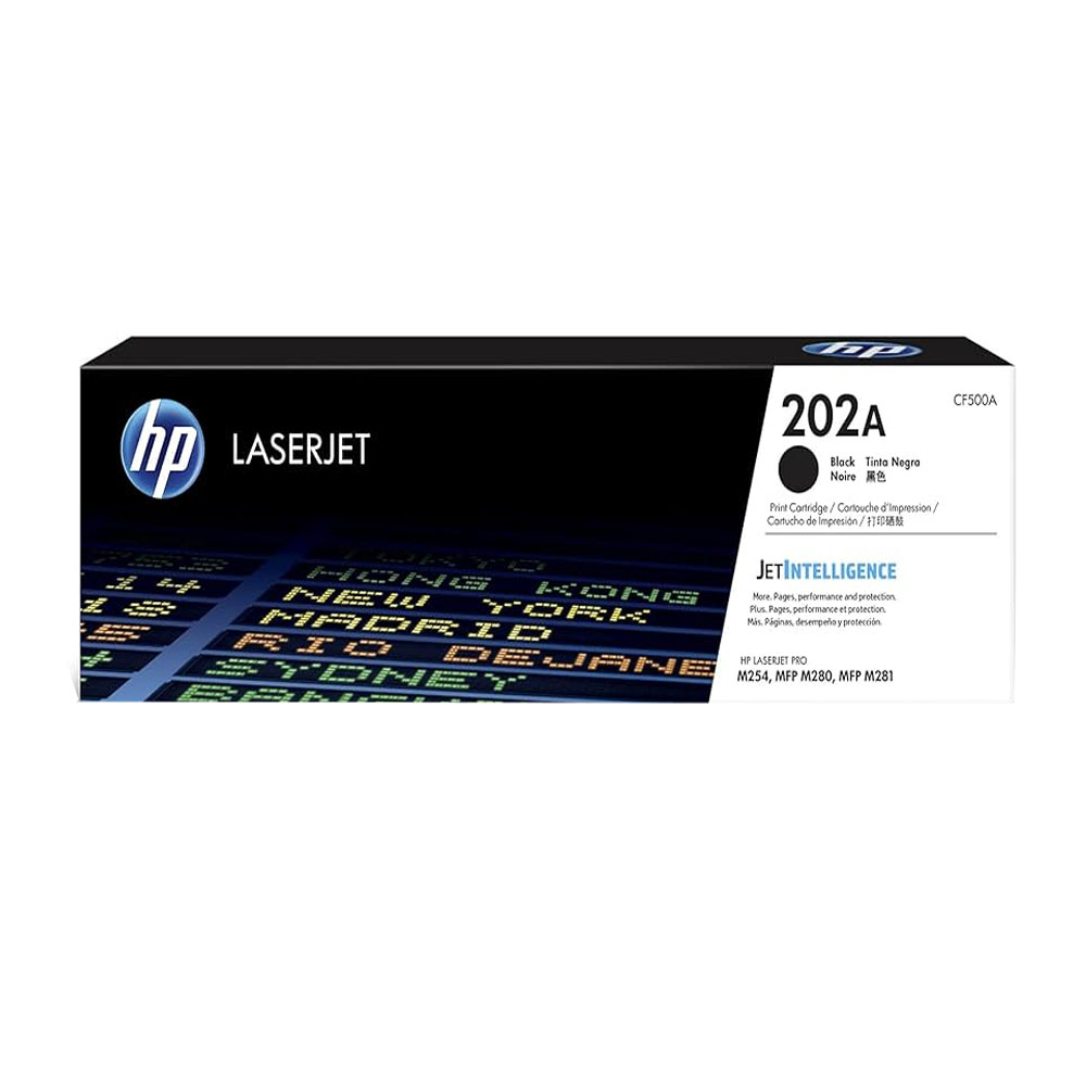Toner HP 202A CF500A Negro Lj Pro M254 1.4 Kpgs