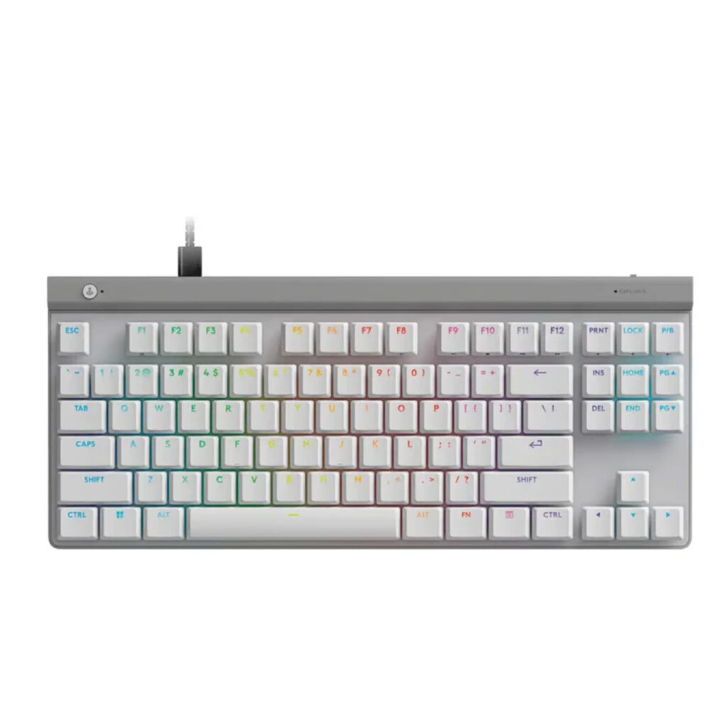 Teclado Gamer Logitech G515 TKL (920-012869) — Mecánico, LED RGB, Blanco