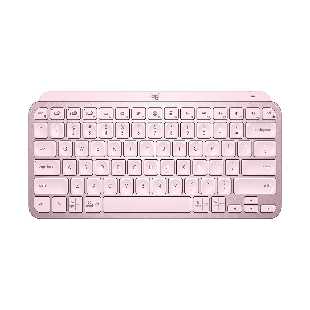 Teclado Logitech Mx Keys Mini Multi-Device Bt Iluminado Rose Sp (920-010478) 1 Teclado Logitech Mx Keys Mini Multi-Device Bt Iluminado Rose Sp (920-010478) - Imagen 1