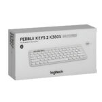 Teclado Logitech Pebble 2 K380s Bluetooth Inalámbrico White