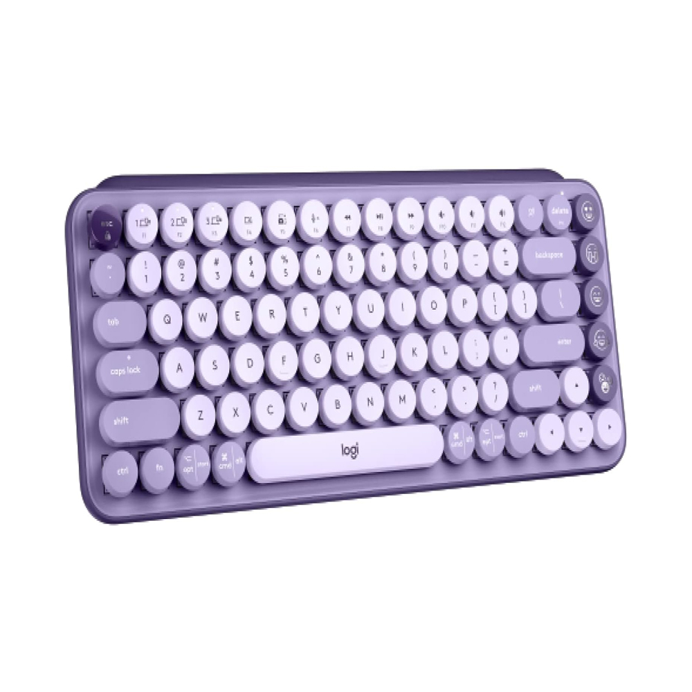 Teclado Logitech Pop Keys Multi-Device Wireless/Bt Cosmos Lavender Lilac (920-011519) 1 Teclado Logitech Pop Keys Multi-Device Wireless/Bt Cosmos Lavender Lilac (920-011519) - Imagen 1