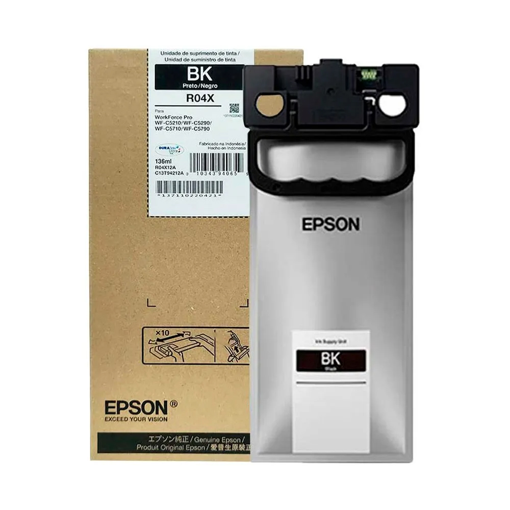 Tinta Epson T942120-Wf-C5210/ 5290/ 5710/ 5790 (R04X) Black