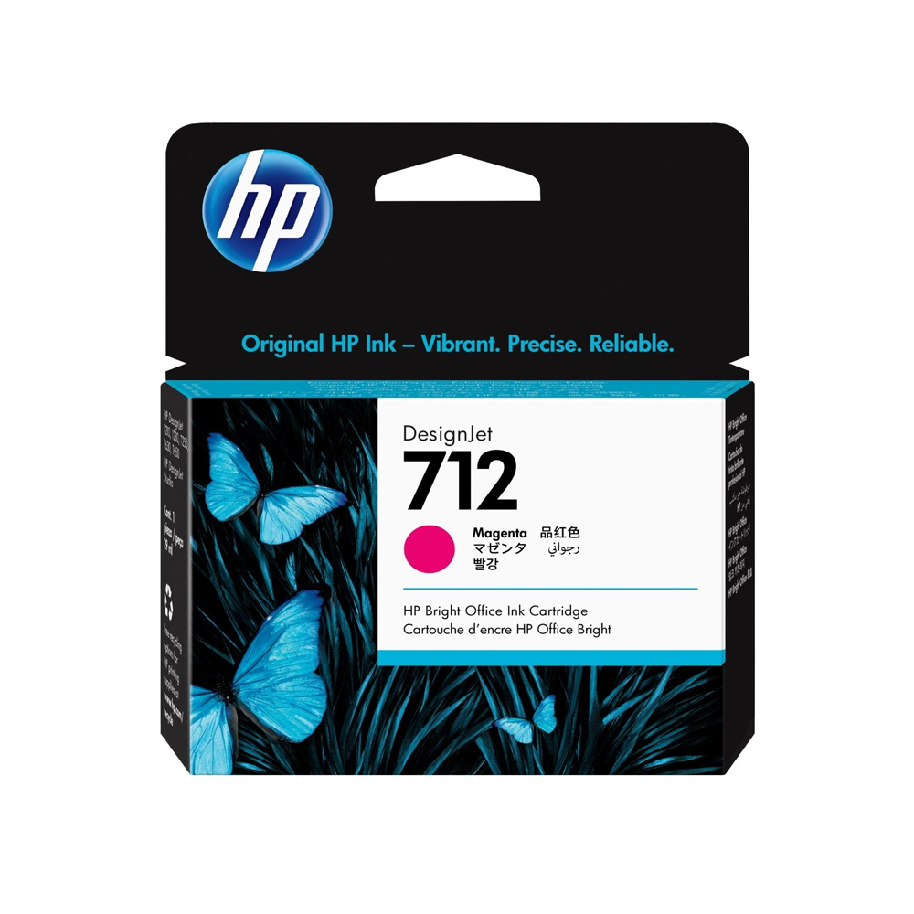 Tinta HP 3ED68A (712A) 29Ml Magenta T210/T230/T250/T630/T650 Original