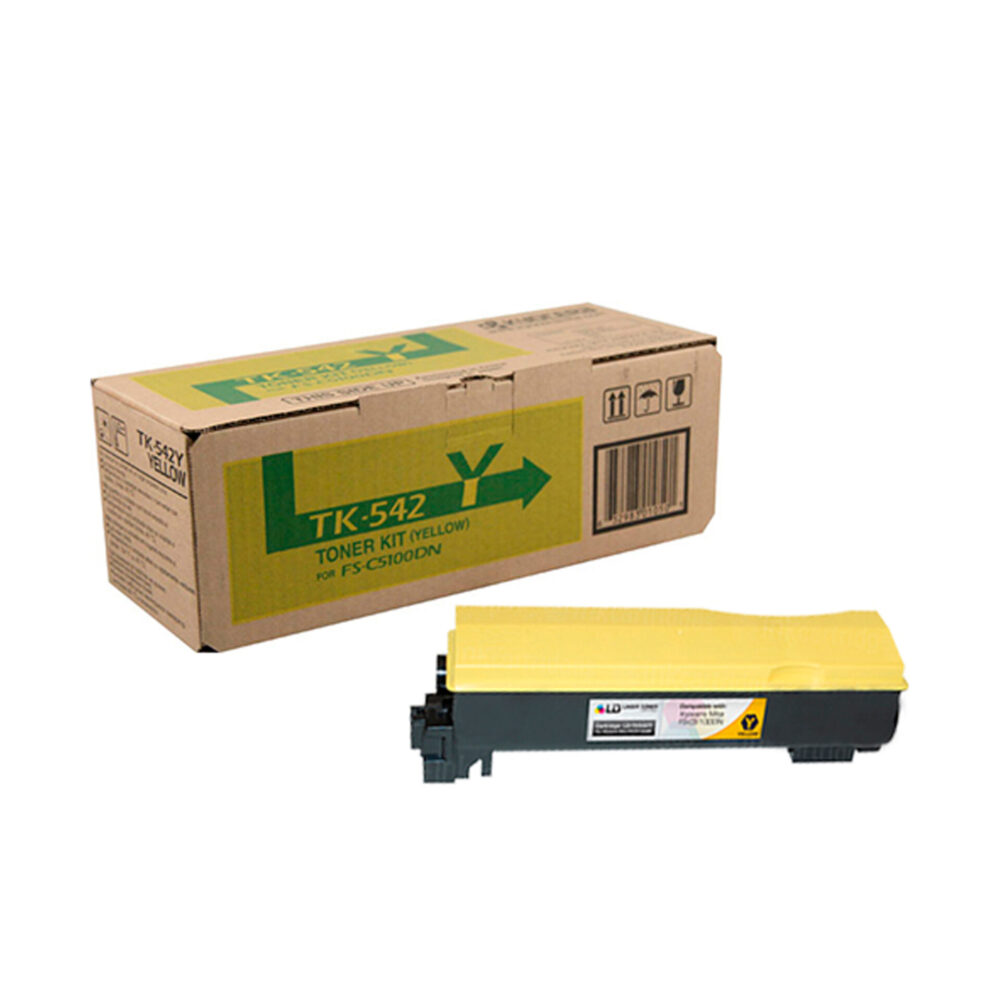 Toner Kyocera TK-542Y Yellow para FS-C5100Dn (4K)