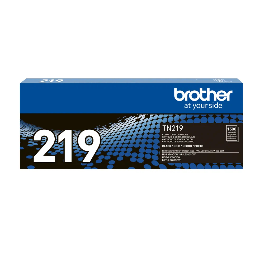 Toner Brother TN-219BK Black(L3560, L3760,L3280)1500 Pag.
