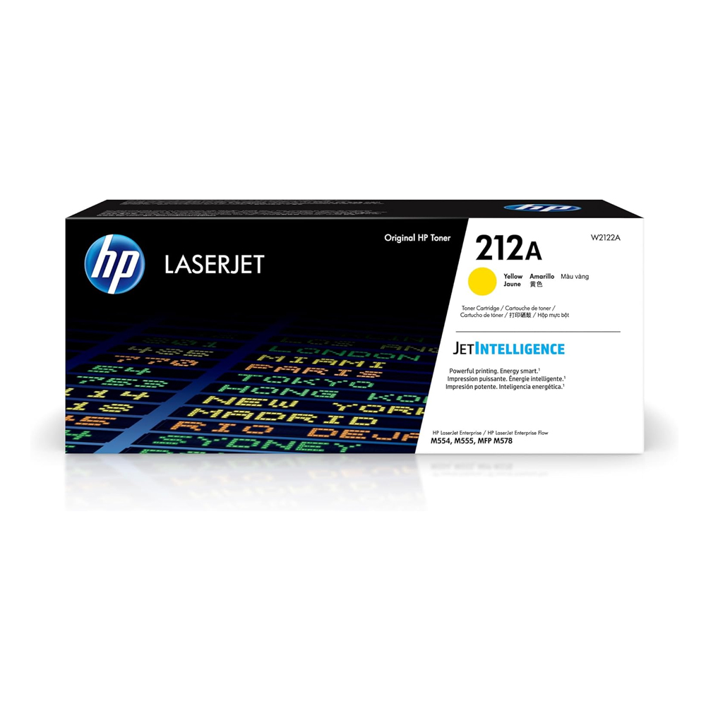 Toner HP 212A Yellow (W2122A) LaserJet M554/M555/M578/ 4500 Pag.