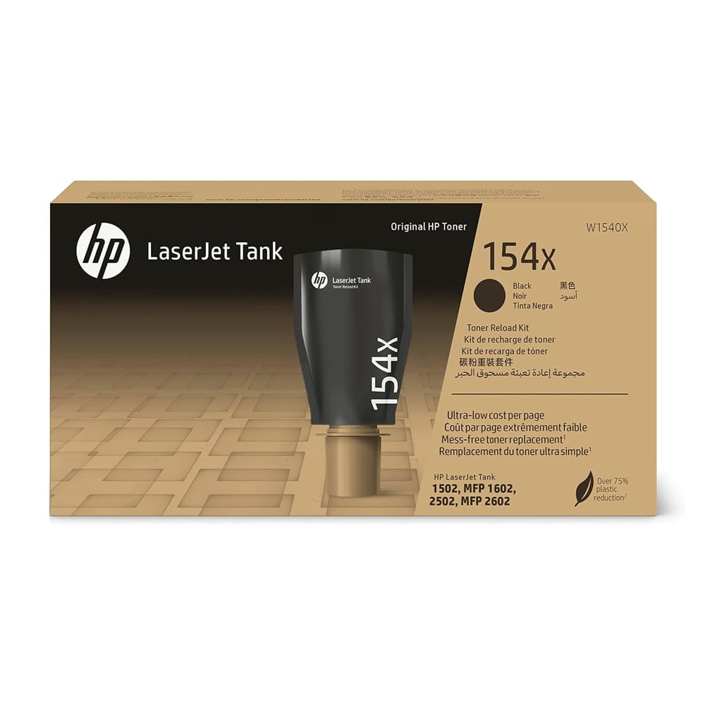 Toner HP 154X W1540X LJ 1502 1602w, 2602sdw Black 5,000 Pgs