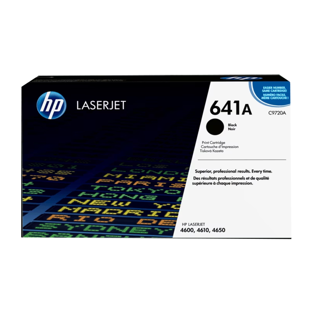 Toner Hp C9720A (641A) L.J. 4600 Negro