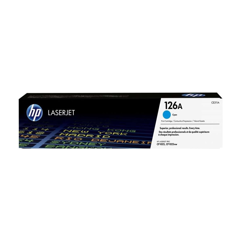 Toner HP 126A Cian (CE311A) LaserJet M175/CP1025/M275 1000 Pag.