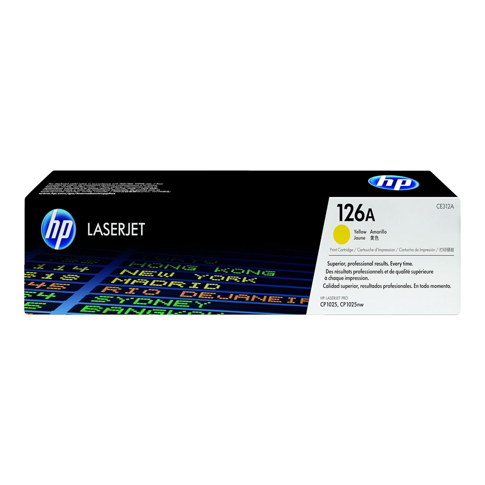 Toner HP 126A Yellow (CE312A) LaserJet M175/CP1025/M275 1000 Pag.