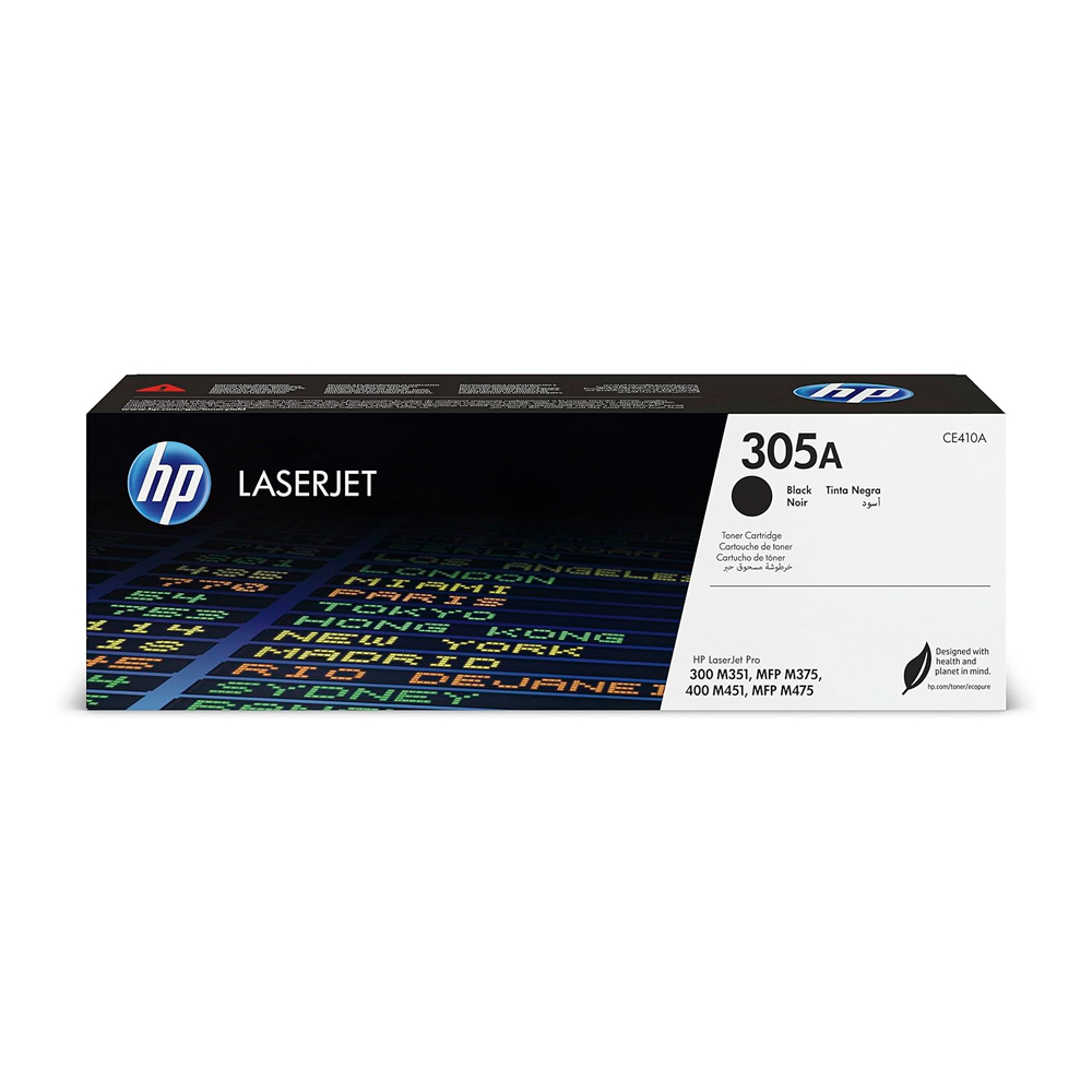 Toner HP 305A Negro (CE410A) LaserJet M475/M451DW/M351/ 2200 Pag.