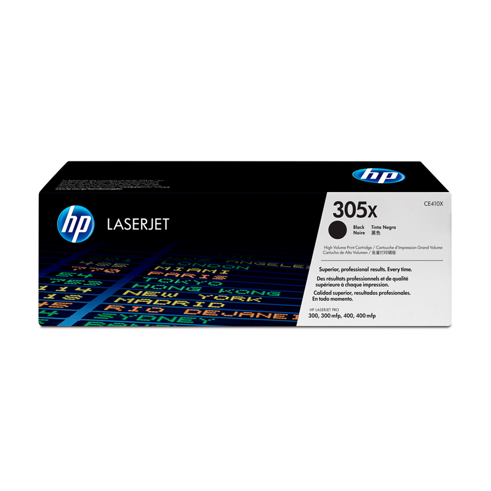Toner HP 305X Negro (CE410X) LaserJet M475/M451DW/M351 4000Pg