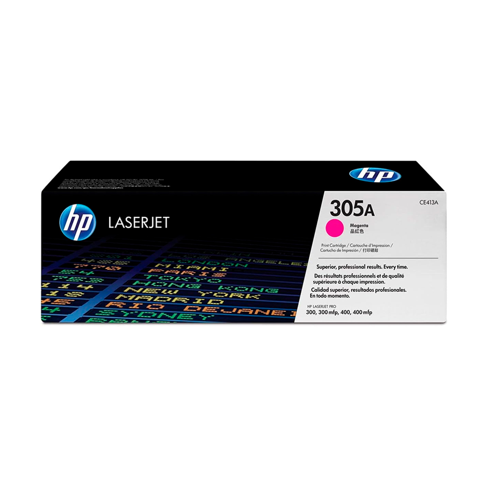 Toner HP 305A Magenta (CE413A) LaserJet M475/M451DW/M351/M375 2600 Pag.