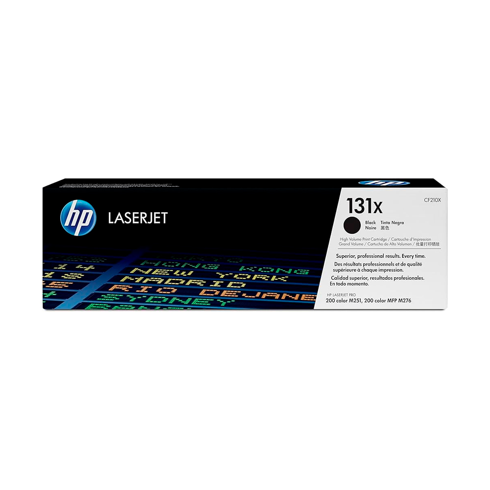 Toner HP 131X Negro CF210X M276nw/M251 2.400 Páginas