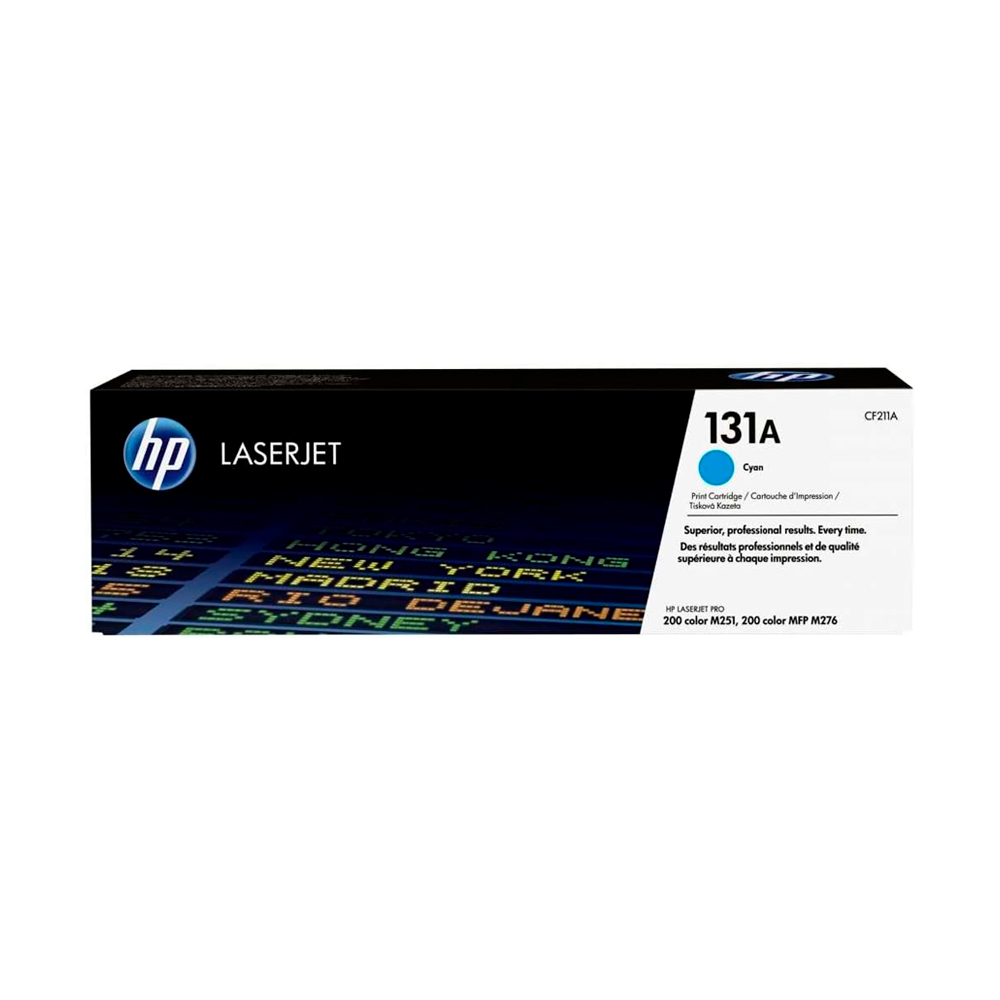 Toner HP 131A Cian (CF211A) LaserJet M276NW/M251NW 1800 Pag.