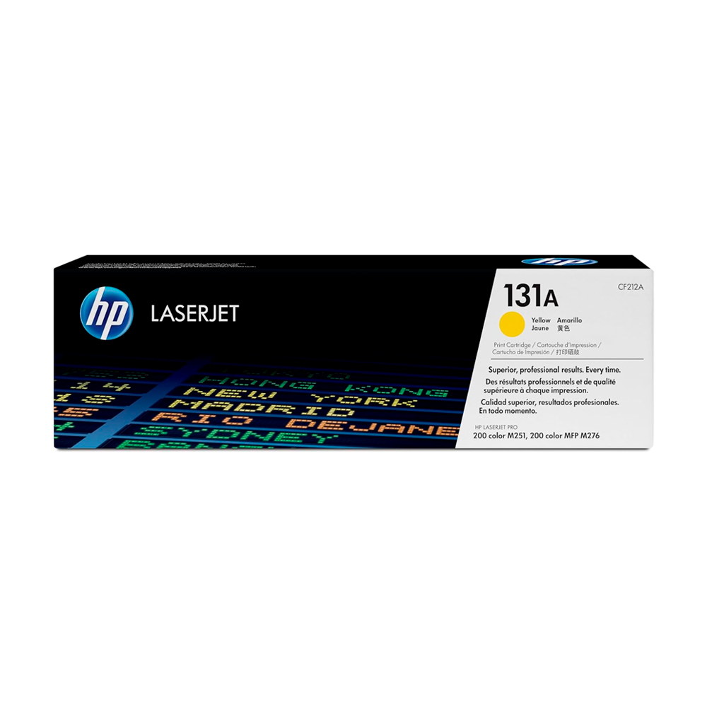 Toner HP 131A Yellow (CF212A) LaserJet M276NW/M251NW 1800 Pag.