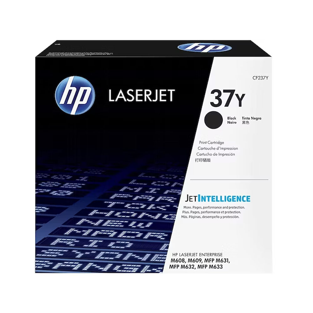 Toner Hp Cf237Y (37Y) Negro Ent M631 41Kpg - Imagen 1