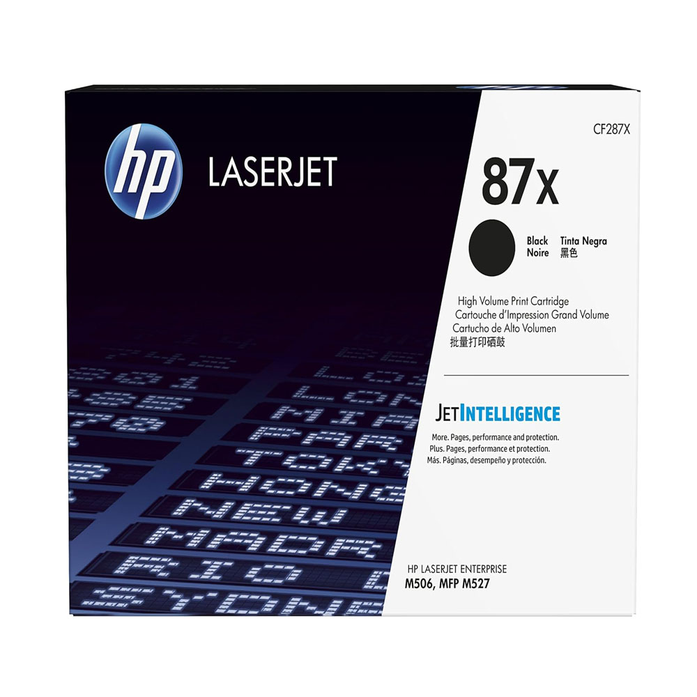 Toner Hp 87X Cf287X Negro L.J.E. M506 18K Pag