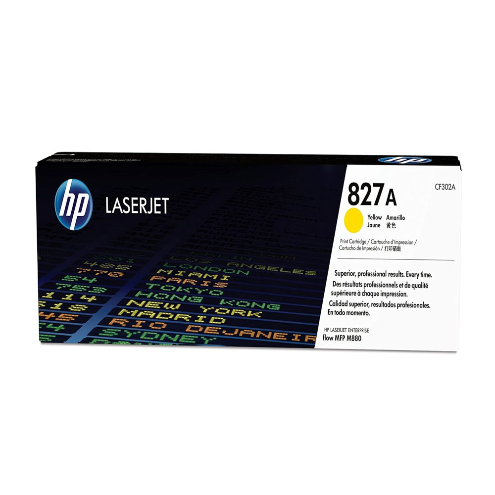 Toner Hp 827A Cf302A Yellow L.J. Mfp M880Z 1 Toner Hp 827A Cf302A Yellow L.j. Mfp M880Z - Imagen 1