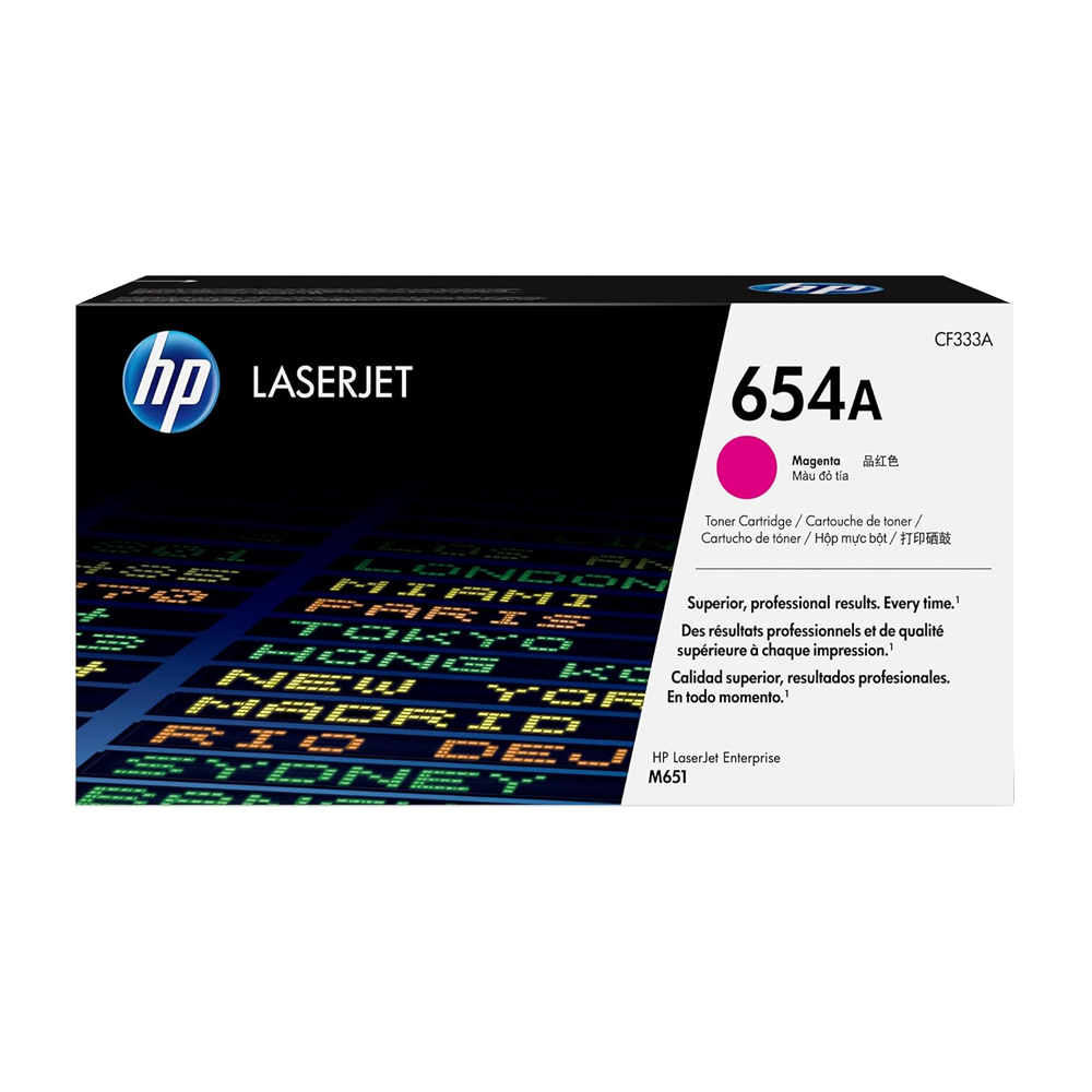 Toner Hp 654A Cf333A Magneta Ent M651 15.0K Pg - Imagen 1