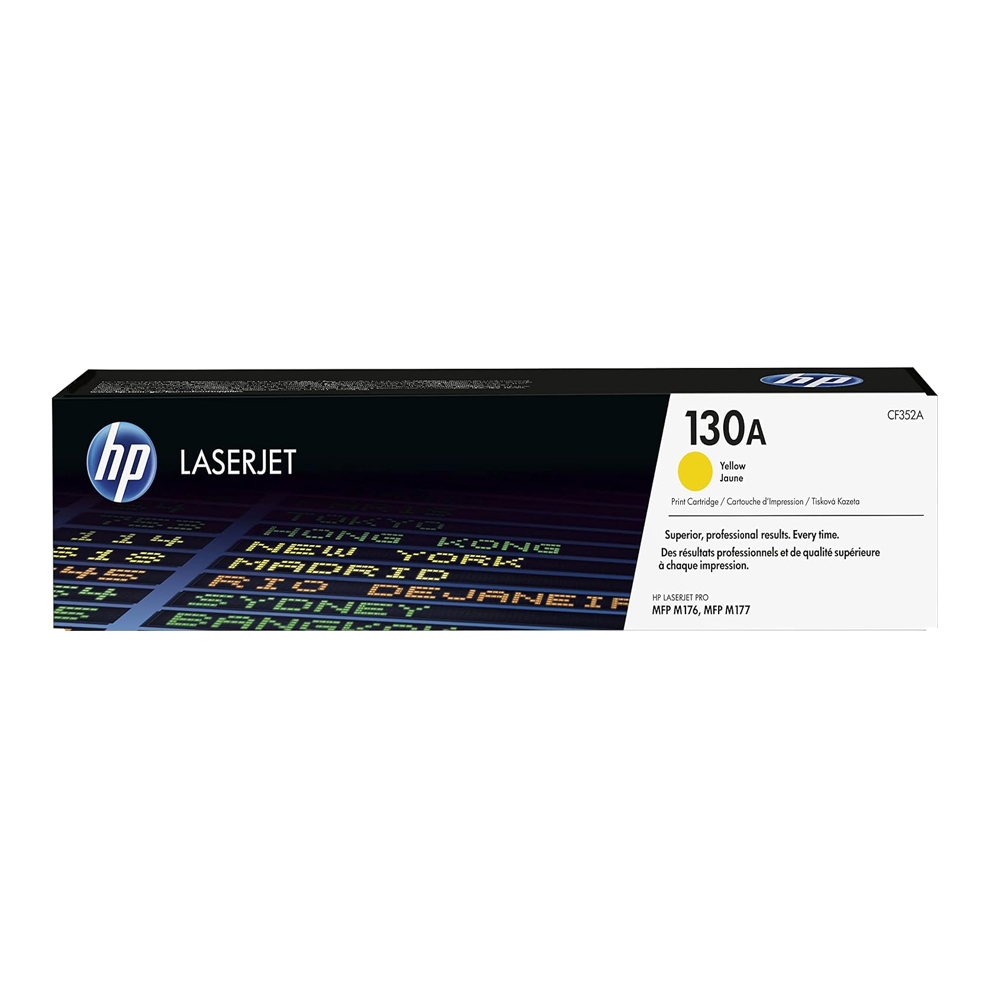 Toner HP 130A Yellow (CF352A) LaserJet M176/M177 1000 Pag.