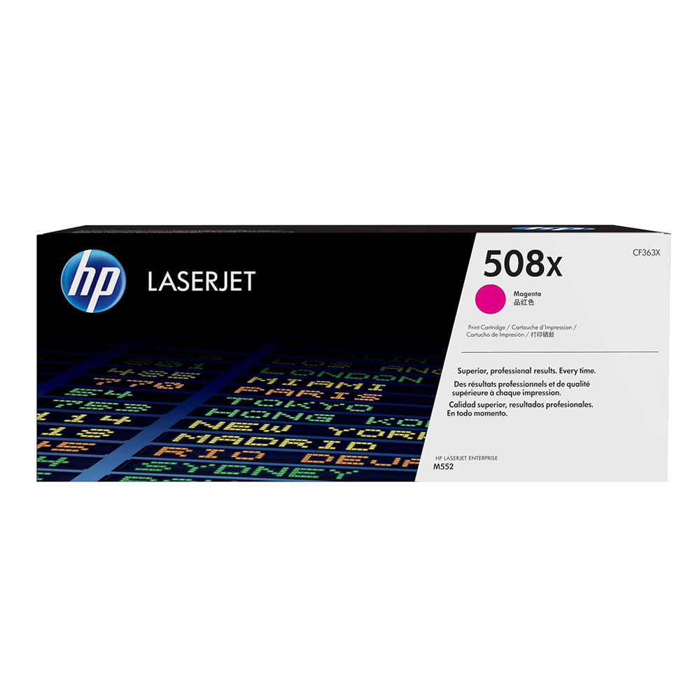 Toner Hp 508X Cf362X Yellow Mfp M553 9.5Kpg. 1 Toner Hp 508X Cf362X Yellow Mfp M553 9.5Kpg. - Imagen 1