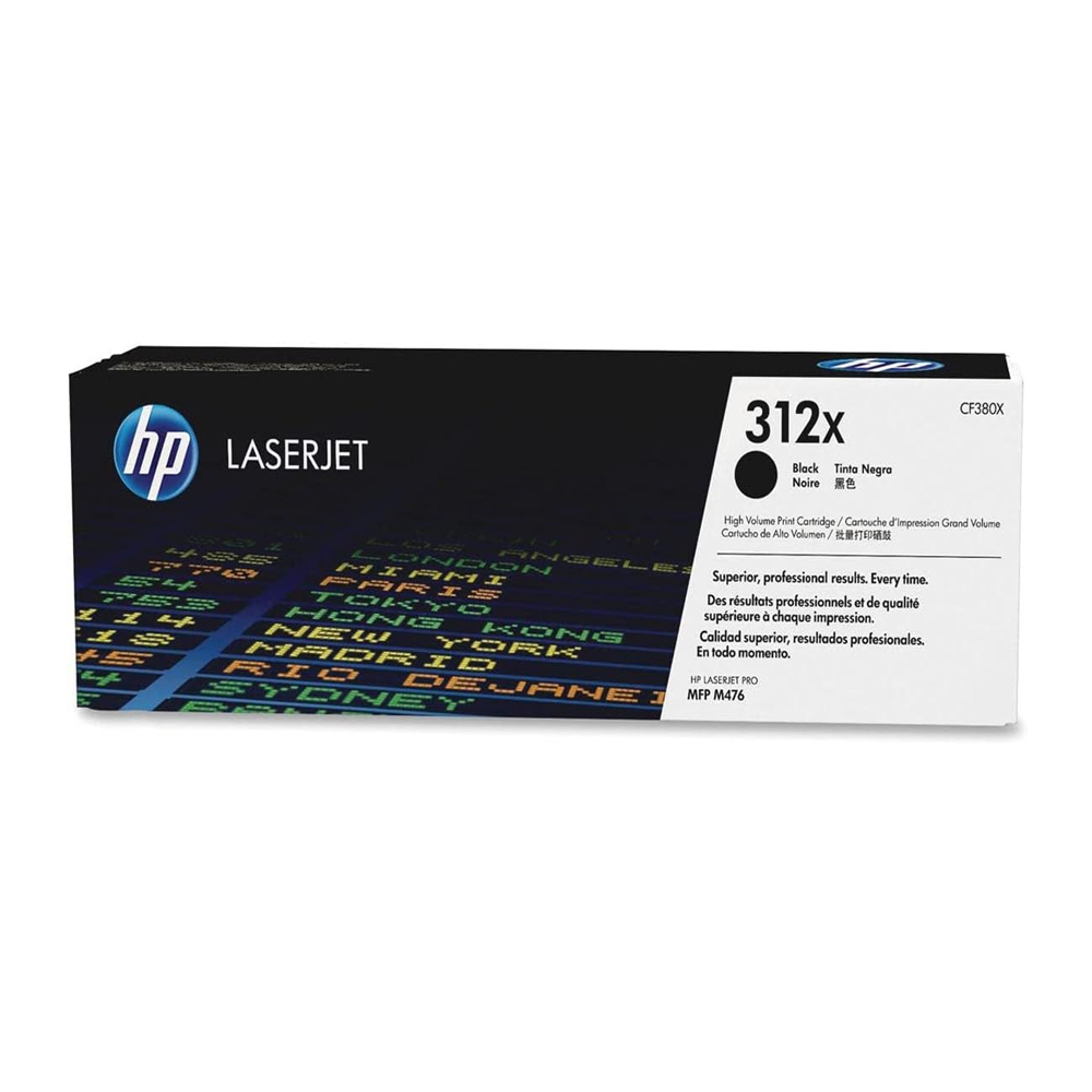 Toner HP 312X Negro CF380X L.J. M476 4.4K Pg