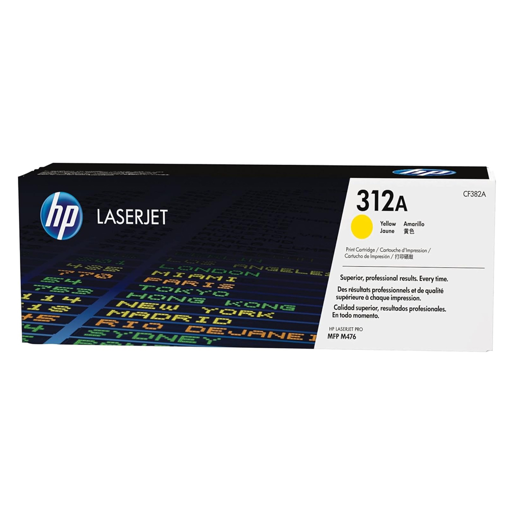 Toner HP 312A Yellow (CF382A) LaserJet Pro M476nw/M476dw 2700 Pag.