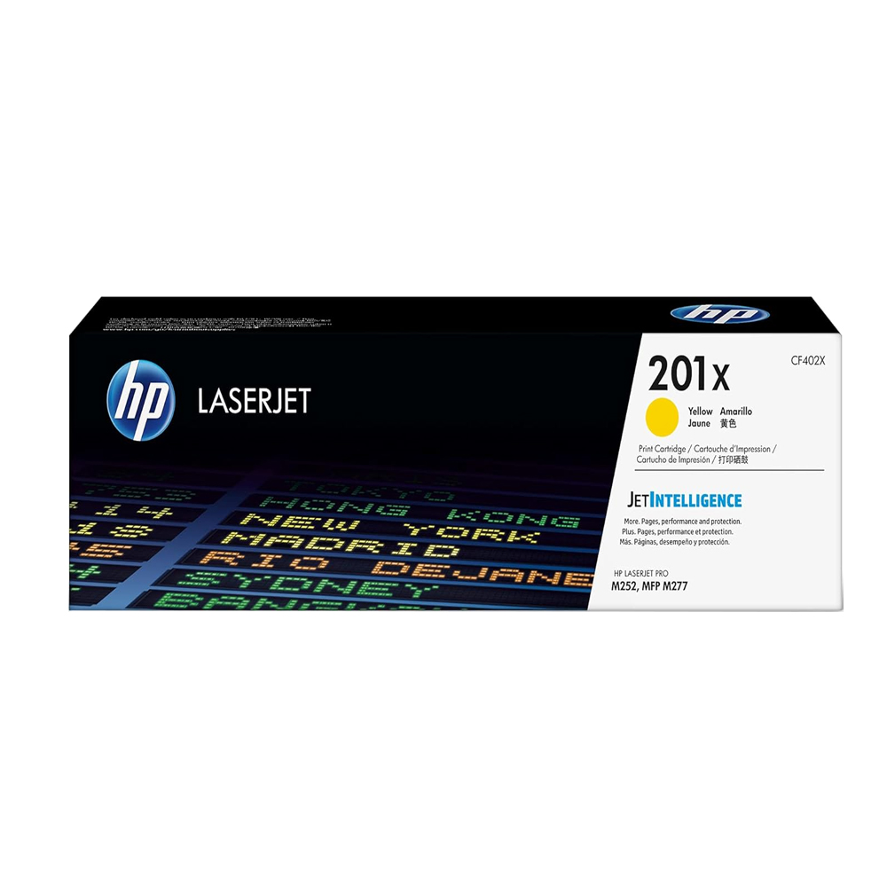 Toner HP 201X Yellow (CF402X) LaserJet M274/M277DW/M252DW 2300 Pag.