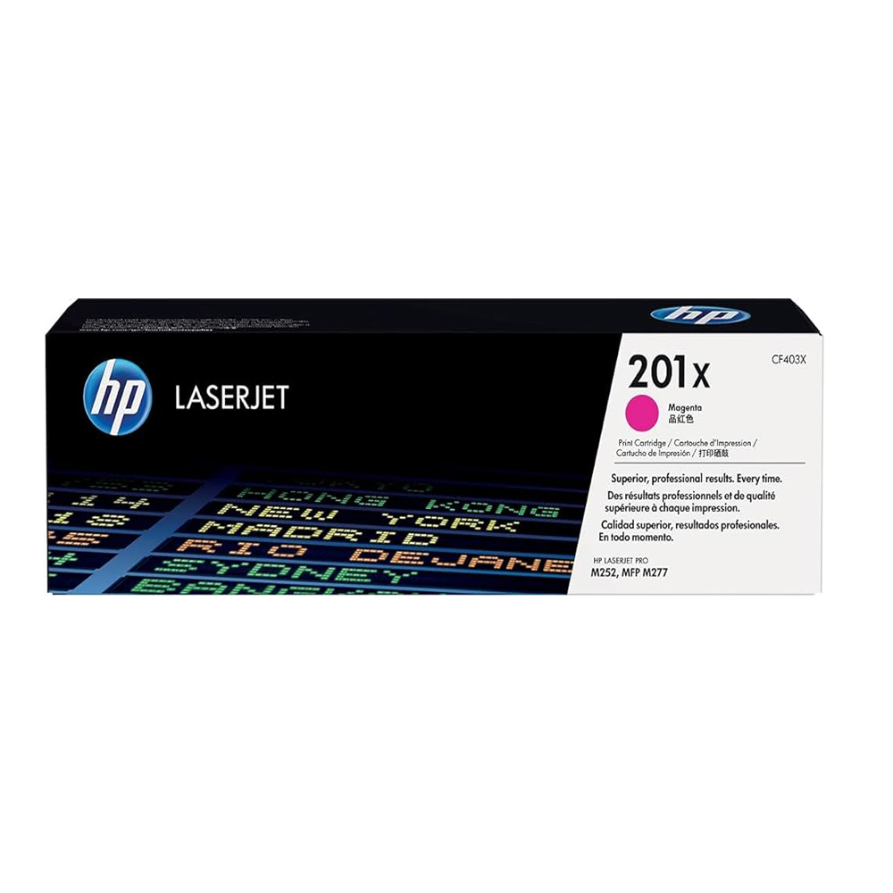 Toner HP 201X Magenta (CF403X) LaserJet M274/M277DW/M252DW 2300 Pag.